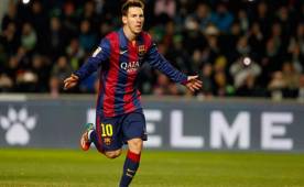 Messi también elogió a su compañero Xavi Hernández antes del partido de este sábado.