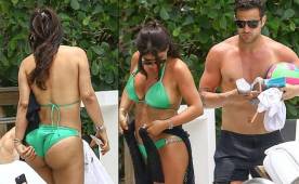 Fábregas y Daniella comenzaron a salir a principios de 2013. (Fotos cortesía: DailyMail).