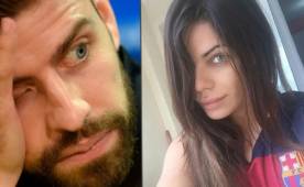 Cortez lució la camiseta de Gerard Piqué en una de sus últimas fotos en su cuenta de Instagram.