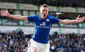 Jamie Vardy es el delantero de moda en la Premier League.