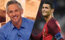 'Ronaldo, cero goles en 36 golpes francos en grandes torneos', dijo Lineker.