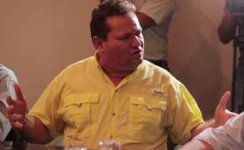 Ricardo Elencoff no amagó y disparó con todo contra el Olimpia.