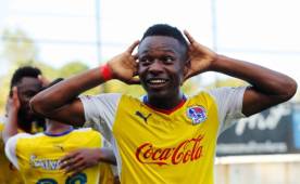 Kevin Álvarez logró marcar en tiempo de descuento el segundo gol del Olimpia y con ese tanto se llevaron el triunfo.