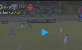 Con este gol la Selección Nacional de Honduras está perdiendo en Managua.