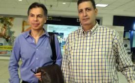 José Ernesto Mejía y Jorge Salomón partieron el lunes el martes anterior rumbo a Suiza.