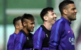 Messi tiene ganas de Champions y lo demostró en esta semana de prepación con el buen ambiente.