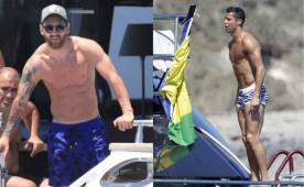 Messi y Cristiano Ronaldo tuvieron una curiosa plática en la isla de Ibiza.