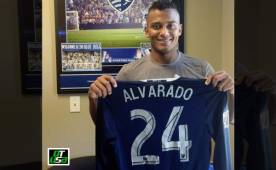 Ever Alvarado firmó contrato y ya aparece en las altas del Kansas City para el resto de la temporada. Usará el número 24 en su dorso. Foto @DeporteTotalUSA