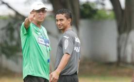 Mario Berríos confía que el sábado se llevan el clásico sampedrano frente a Real España. Foto DIEZ.
