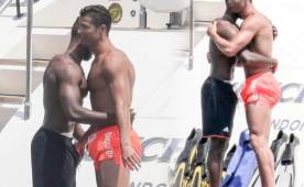 Cristiano Ronaldo en Francia, aprovechando sus vacaciones. (FOTOS: Cortesía)