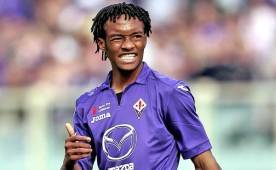 Juan Guillermo Cuadrado actúa en la Fiorentina de Italia.
