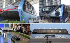 El 2 de agosto, en la ciudad china de Qinhuangdao (provincia de Hebei), comenzaron las pruebas del llamado 'autobús del futuro' capaz de evitar los atascos gracias a su innovador diseño, según informó la agencia Xinhua.