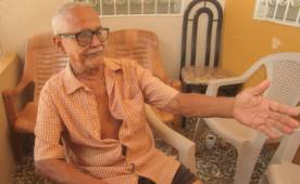 El padre de Quique Centeno Reneau no puede la forma que murió su hijo.