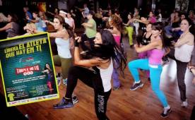 Zumba es una de las tres disciplinas incluidas en el show que montará DIEZ el domingo 17 de agosto.
