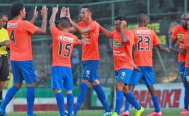 Ángel Tejeda marcó el gol del triunfo ante el Marathón en la Primera fecha del Clausura 2016 en Liga Nacional.