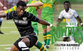 Walter 'Black' Ramírez espera poder triunfar en su nuevo equipo en la NASL. FOTO: Agencias y Tampa Bay Rowdies