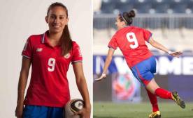 Carolina Venegas se convirtió en una de las nuevas embajadoras del fútbol de Costa Rica. Foto: Cortesía
