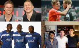 Son varios los jugadores que tienen primos y hermanos muy parecidos a ellos. Los hondureños Palacios no pueden faltar en la lista.