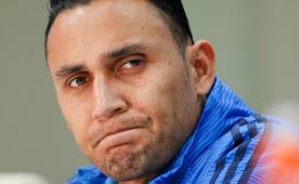 Keylor Navas espera que Real Madrid logre repuntar para soñar con el título. Foto EFE.