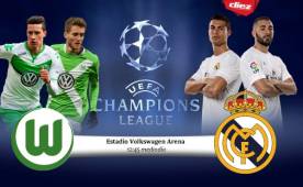 Wolfsburgo y Real Madrid disputarán su primer partido en toda la historia del fútbol.