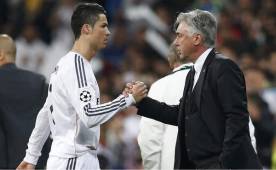 Ancelotti dice que el único motivo por el que Cristiano fue suplente ante Atlético de Madrid fue cansancio y no hay problemas en sus rodillas. Foto AFP