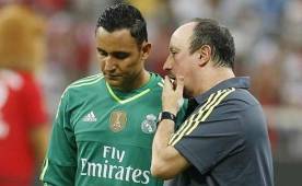 Keylor Navas habló de su relación con Cristiano Ronaldo y resaltó que Keylor Navas hace bien su trabajo, pese a tener pocas tapadas por juego. Foto AFP