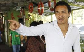 “Rambo” de León quiere aportarle al Platense, está listo. Foto Delmer Martínez.