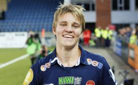 El muchacho Martin Ødegaard de 15 años, es la figura del club noruego Stromgodset.
