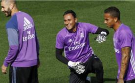 Keylor Navas ha estado en recuperación desde finales de la temporada anterior, pero hoy está totalmente recuperado.