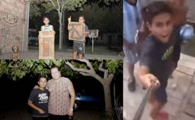 Los pequeños fueron entrevistados por la web tiemposdesanjuan.com