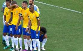 El movimiento de Marcelo se pudo apreciar en esta fotografía.