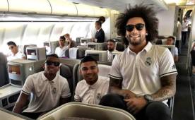 Los jugadores del Real Madrid viajaron a Canadá para comenzar la pretemporada.