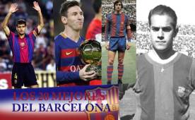 Daily Mail ha elegido a los 20 mejores jugadores en la historia del Barcelona.