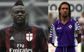 En la lista aparecen grandes estrellas como Mario Balotelli y Gabriel Batistuta. Muchos de ellos miran el fútbol como un simple trabajo.