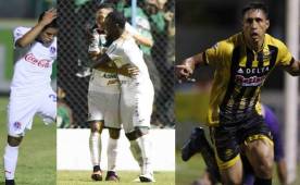 Michael chirinos del Olimpia, Charles Córdoba de Marathón y Domingo Omar Zalazar del Real España destacaron en la primera vuelta del Apertura.