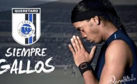 Ronaldinho explicó la razón por la cualha fichado por el Querétaro de México.