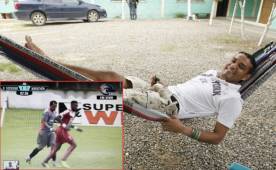 Junior Morales considera injusta la decisión que el árbitro tomó contra él. Foto Javier Rosales