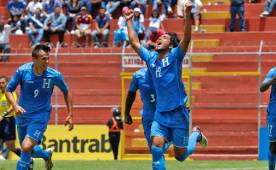 Joshua Nieto fue la figura de la selección Sub-23 de Honduras.