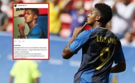 En el gol que le anotó a Argentina, Choco Lozano hizo la señal de silencio, pero fue dirigida a un jugador argentino que le estaba diciendo palabras racistas.