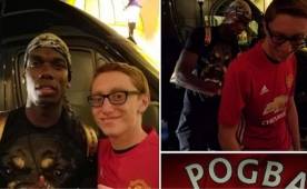 Pogba da señales de que el Manchester United será su nuevo equipo.