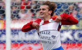 Esta es la imagen del festejó de Griezmann que fue sancionado en España.
