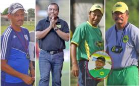 Luis Cálix, Carlos Tábora, Douglas Munguía, Hernán García y Leo Asís Paz.