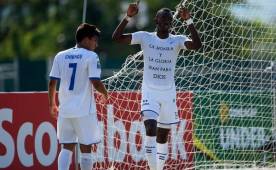 Albert Elis y Michaell Chirinos marcaron los goles que clasificaron a Honduras a su sexto mundial a nivel Sub-20. Foto concacaf.com