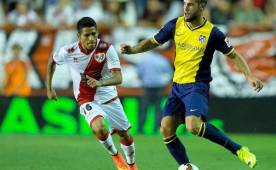 Javier Aquino cumple su tercera temporada en el fútbol español.