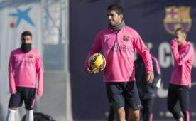 Luis Suárez asegura que se siente feliz por pertenecer a las filas del Barcelona.