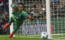 Alerta en el Real Madrid. Keylor Navas volvió a sentir molestias en el aductor. Foto AFP.
