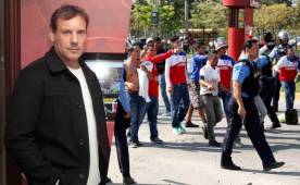 Carlos Prono criticó a las barras por los actos violentos en el clásico Real España-Olimpia y responsabilizó a la Policía Nacional. Foto DIEZ