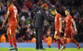 El Liverpool se ubica en la posición 10 de la Premier League. Foto AFP.