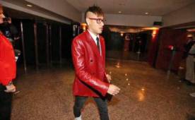 Así llegó Neymar al Camp Nou previo al clásico ante Real Madrid.