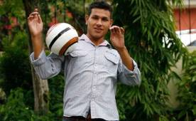 Júnior Sandoval militó en el Marathón de Honduras, hizo prueba con el Olimpia, pero no logró quedarse. FOTO: DIEZ